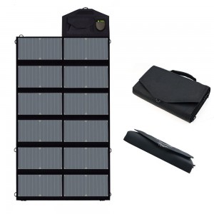 18V 80W Foldable Solar Panel Charger 